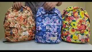Школьный рюкзак Цветы. интернет-магазин Mak-Shop.(, 2015-11-10T11:08:20.000Z)
