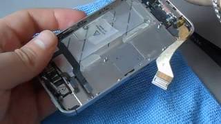 iPhone 4s замена дисплейного модуля (тачскрин + дисплей).Ремонт телефона(, 2013-07-26T16:02:54.000Z)