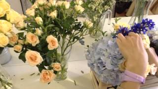 Цветочный ящик с гортензией от интернет магазина цветов 