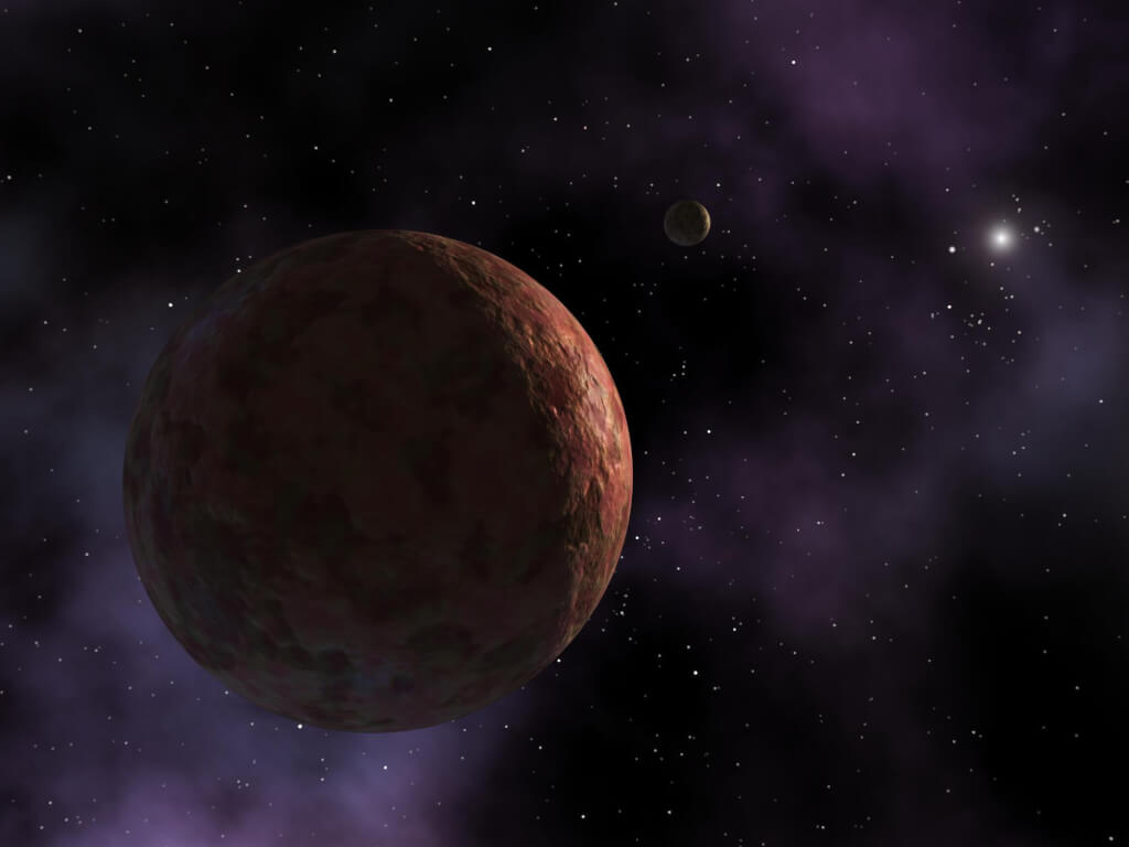 Карликовая планета   Команда астрономов из Мичиганского университета открыла новую карликовую планету, которая в два раза меньше Плутона и почти вдвое дальше от Солнца